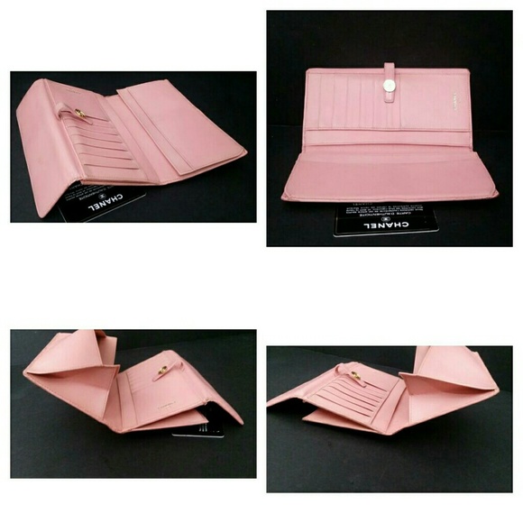 Authentic Chanel Leather Wallet +Authenticity Card - Picture 3 of 8